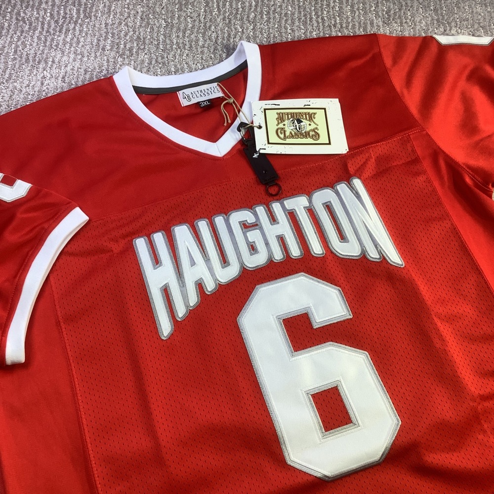 Authentic Classics Dak Prescott Haughton HS Football Jersey #6 Red 3XL NWT